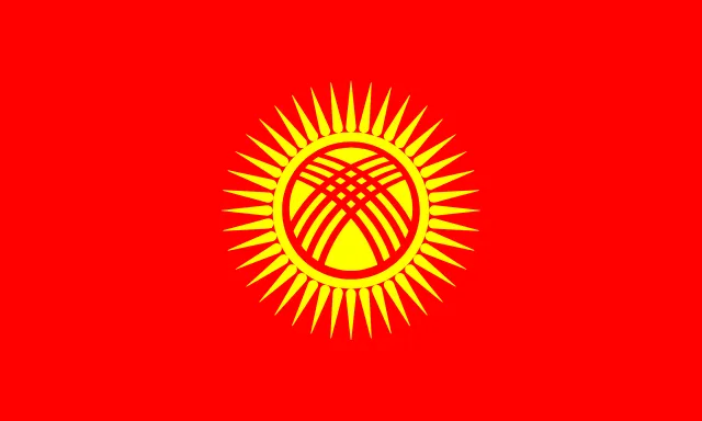 Flag of Kyrgyzstan