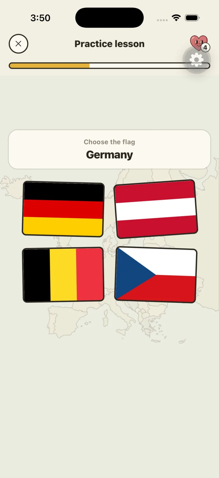 Flag question: choose the flag of Germany